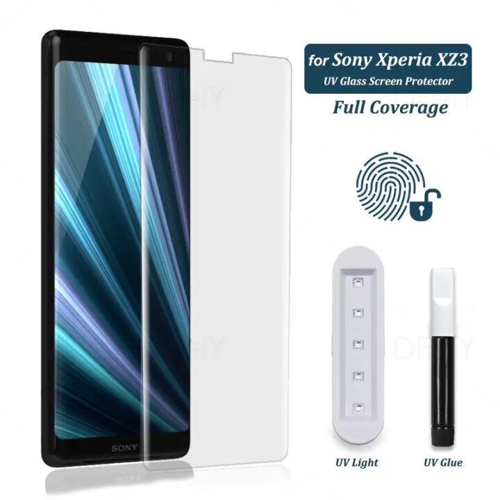 Sony Xperia XZ3 UV Tempered Glass Mossily Brand
